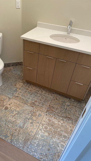 Commercial suite renovation
