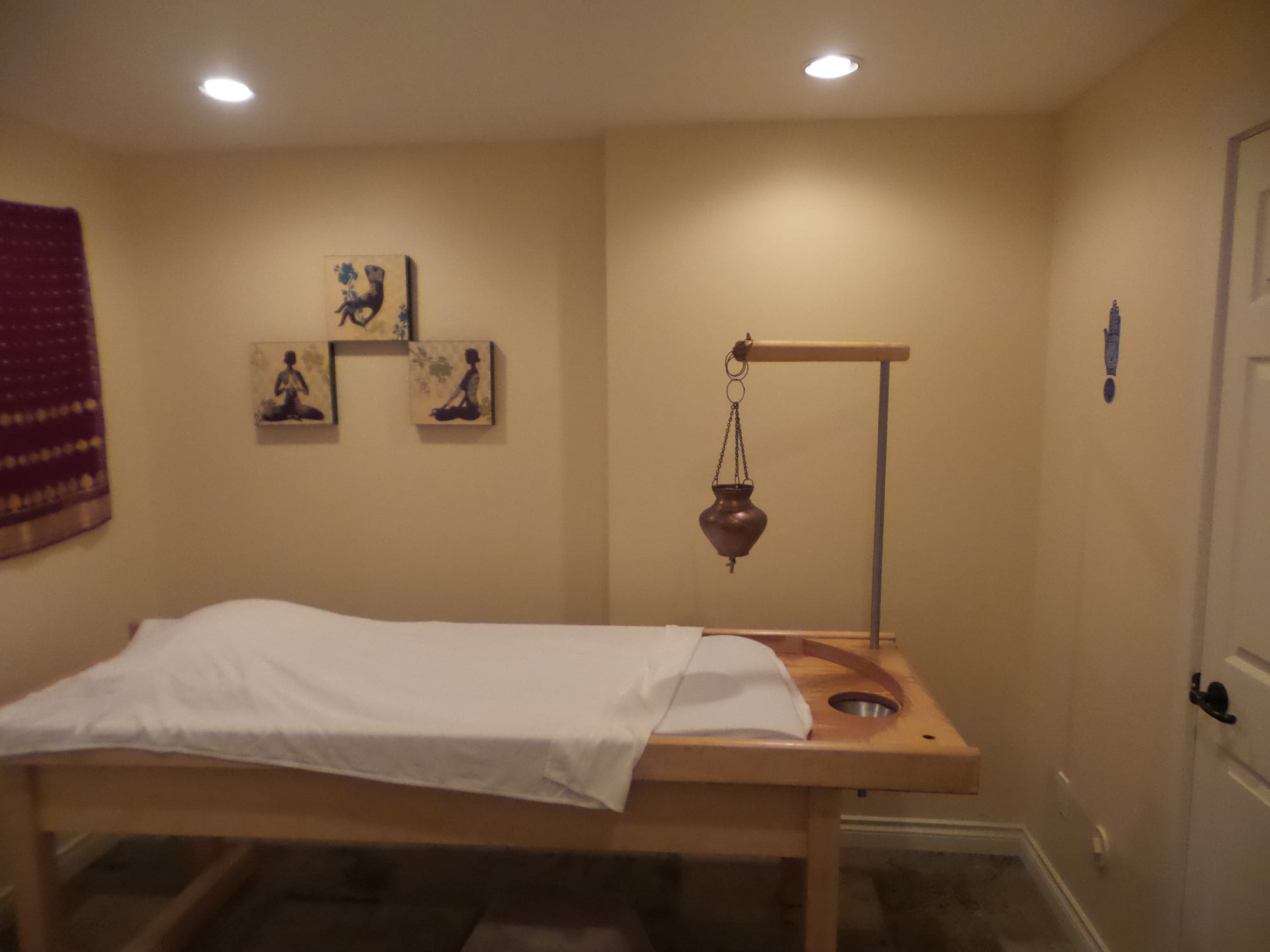Treatment room — completed