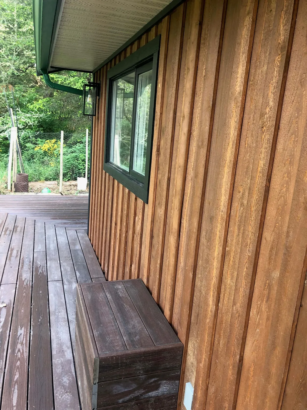 Green cabin renovation — completed interior