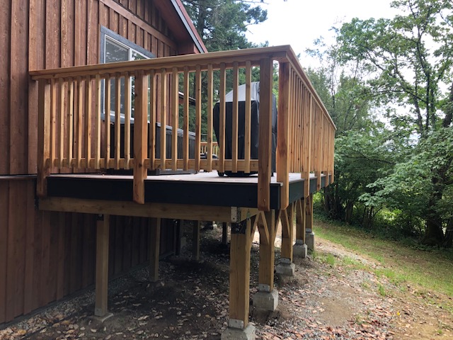Custom deck — construction