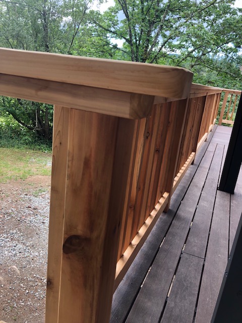 Deck framing detail