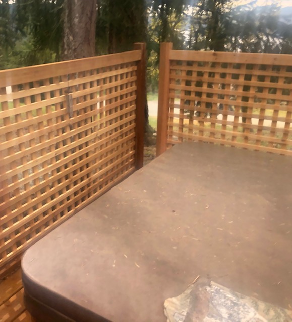 Elevated deck — construction