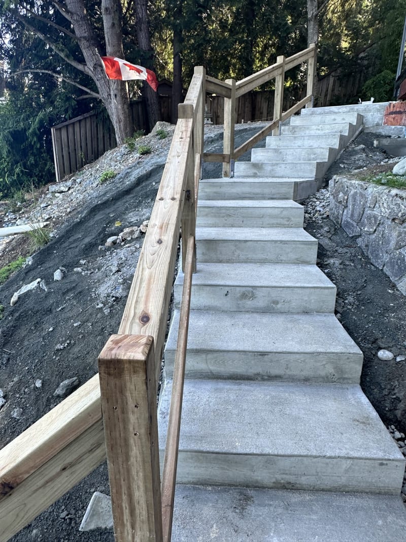 Ocean stairs — completed