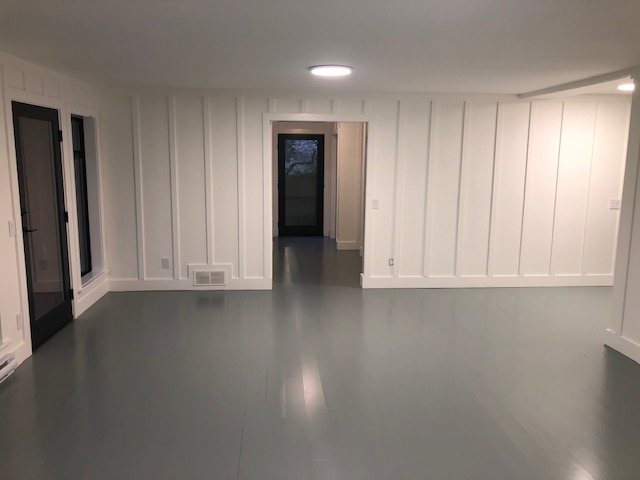 Basement suite renovation — completed