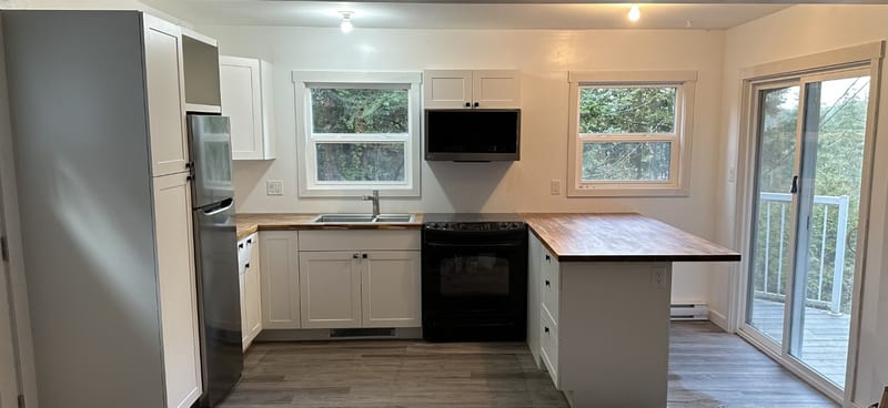 Duplex renovation — completed interior