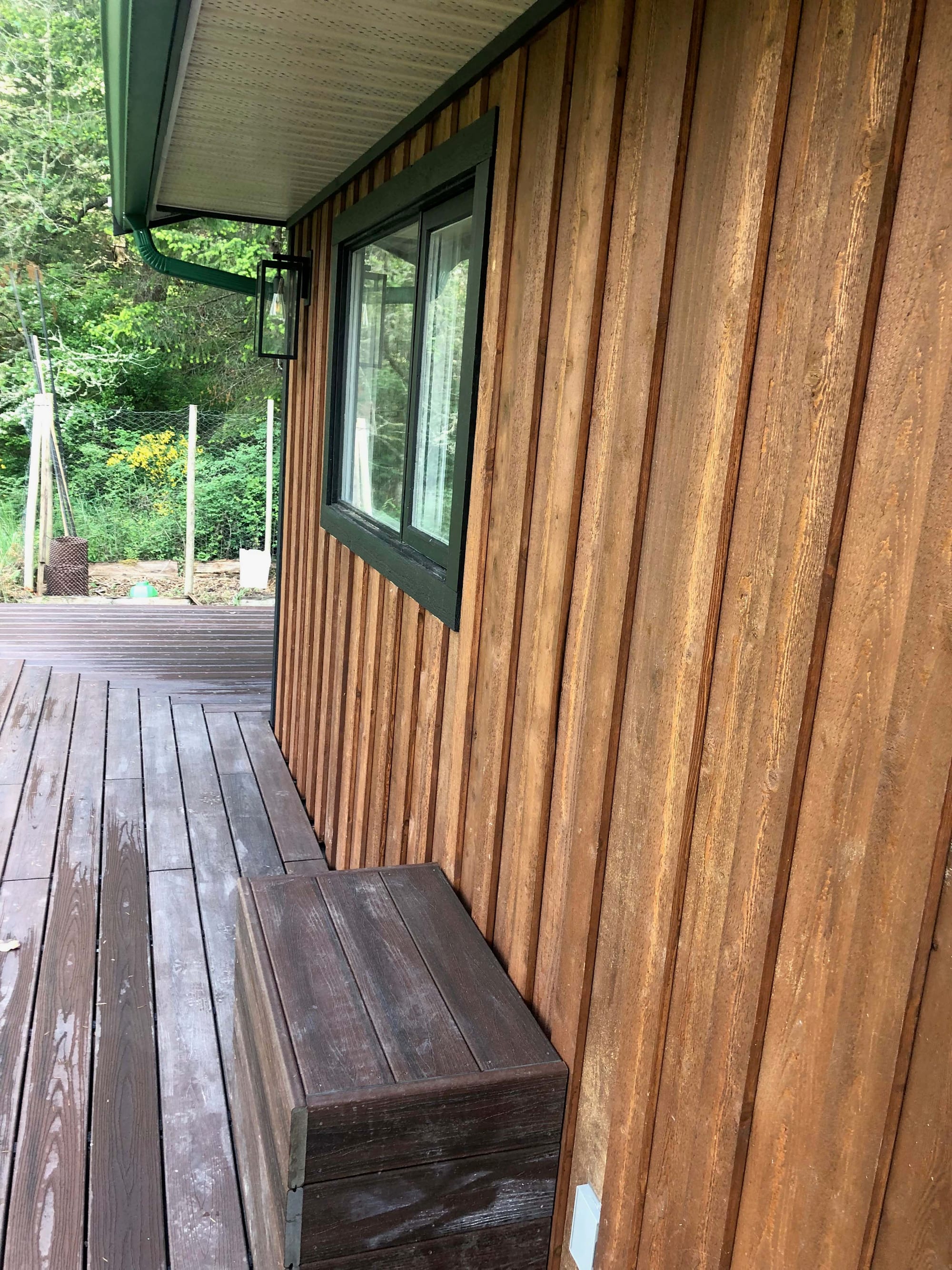 Green cabin renovation — completed interior