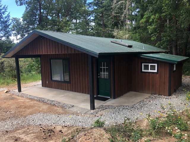 Green cabin renovation — completed