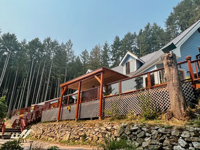 Covered porch