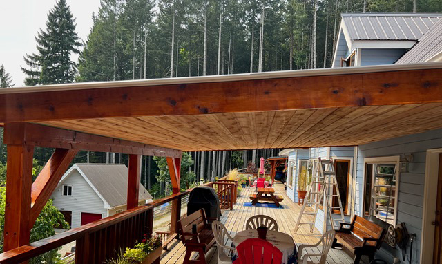 Covered porch