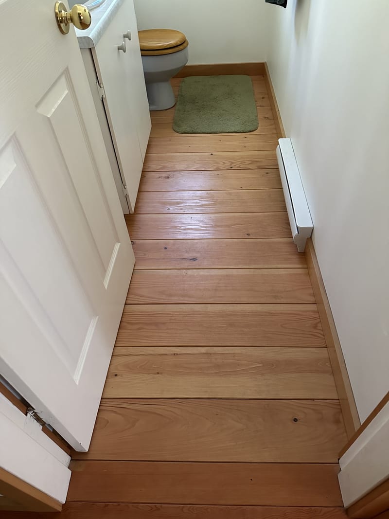 Heritage home bathroom renovation