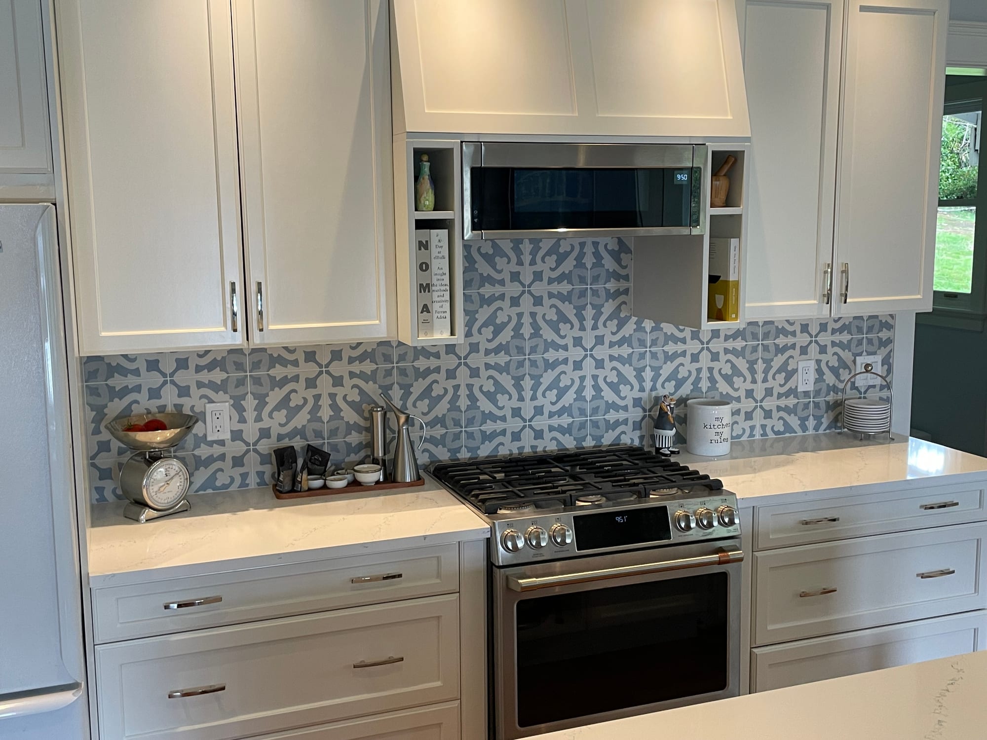 Kitchen renovation detail