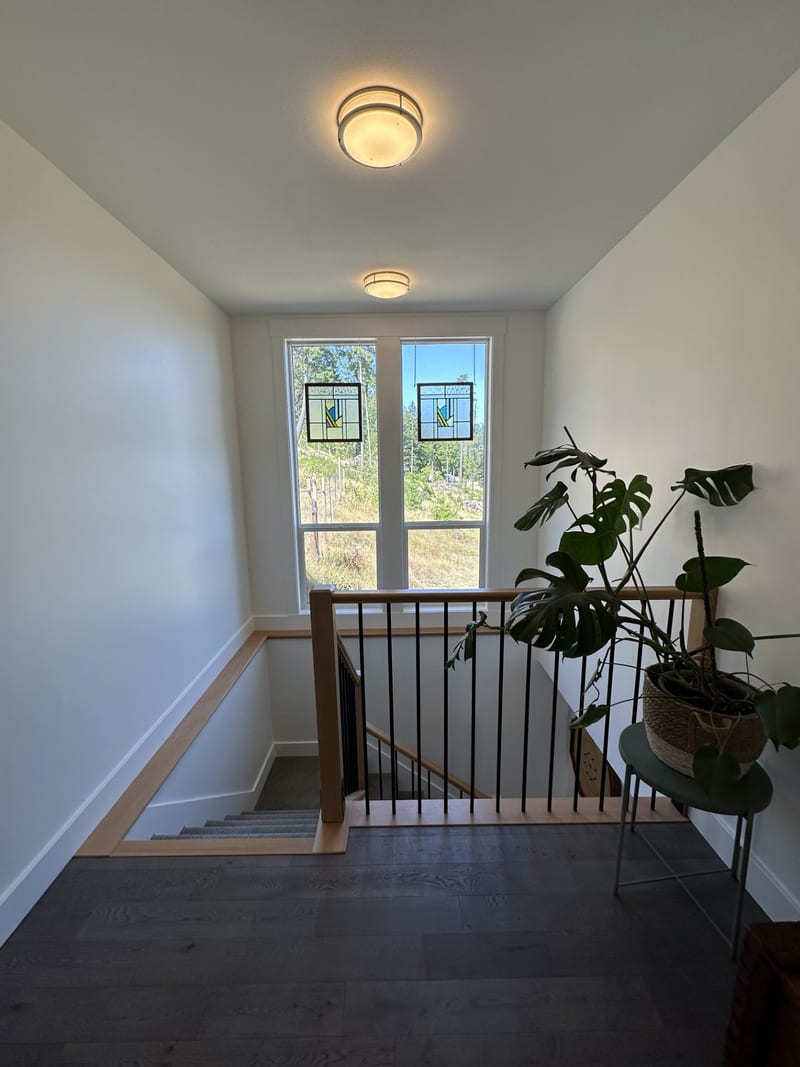 Interior remodelling — completed