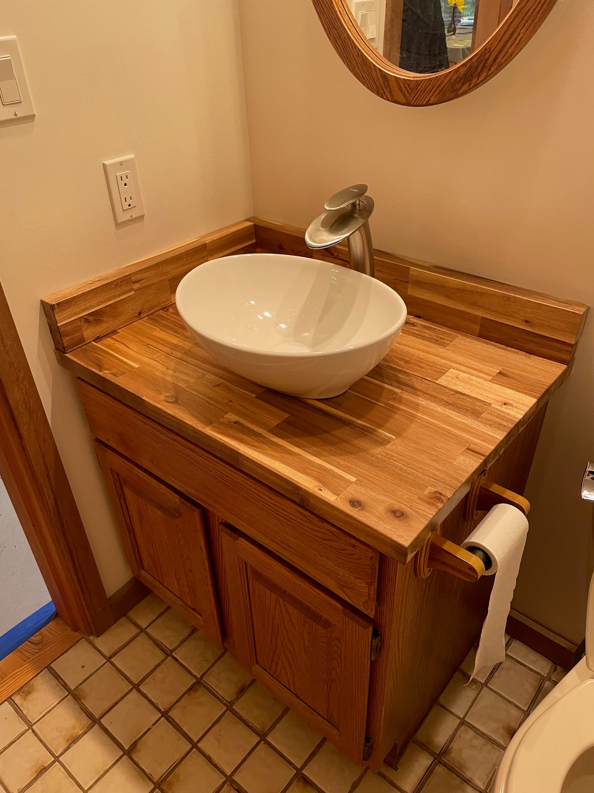 Interior renovation detail